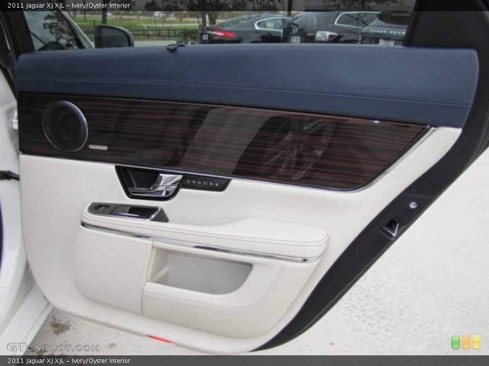 Ivory/Oyster Interior Door Panel for the 2011 Jaguar XJ XJL #74849282