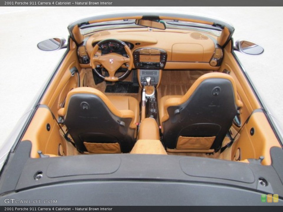 Natural Brown Interior Photo for the 2001 Porsche 911 Carrera 4 Cabriolet #74849735