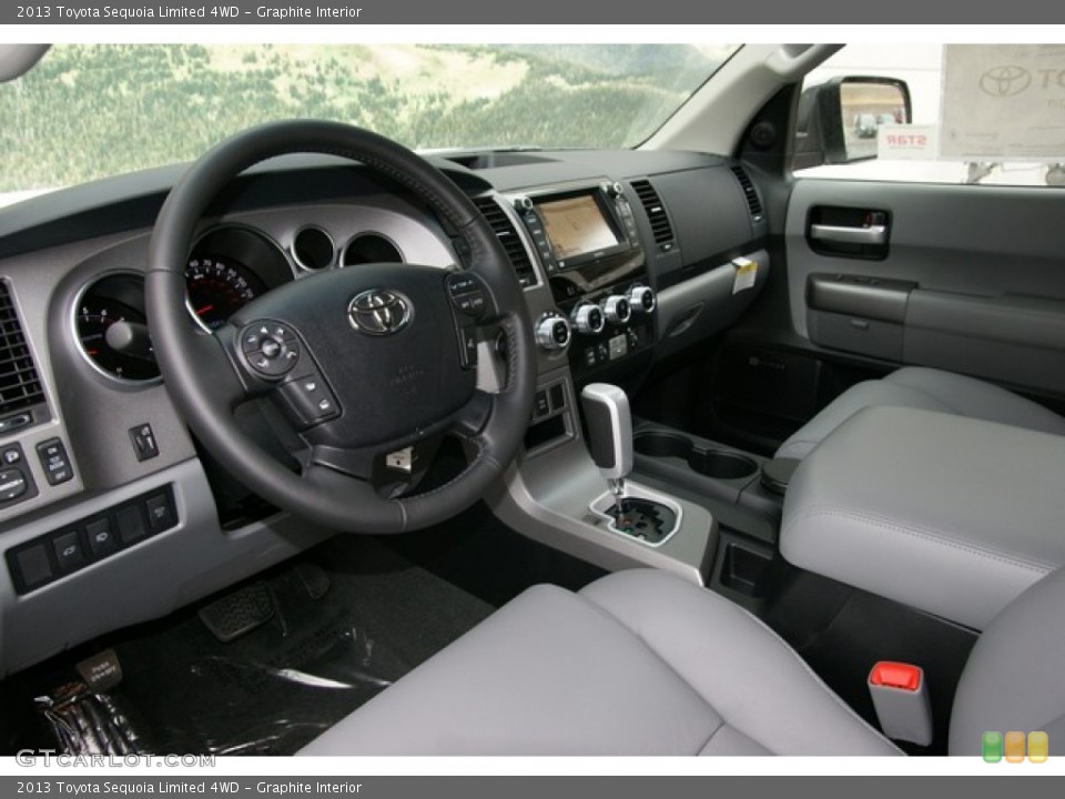 Graphite Interior Prime Interior for the 2013 Toyota Sequoia Limited 4WD #74852228