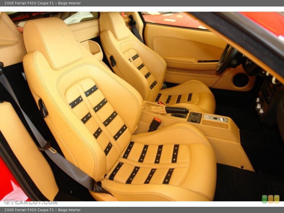 Beige Interior Photo for the 2006 Ferrari F430 Coupe F1 #74852516