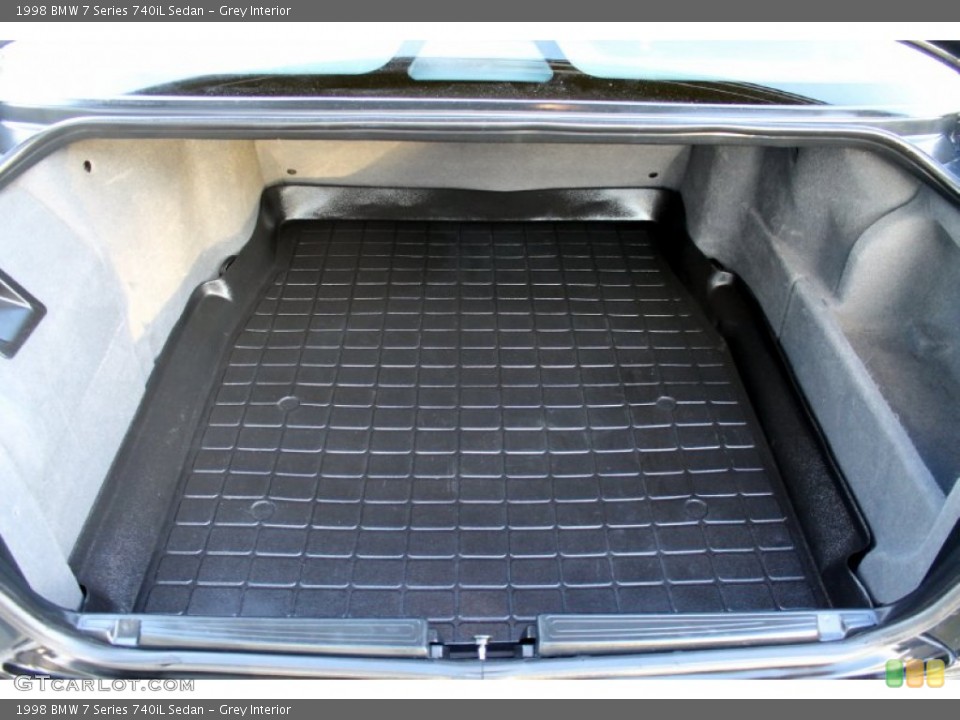 Grey Interior Trunk for the 1998 BMW 7 Series 740iL Sedan #74853017