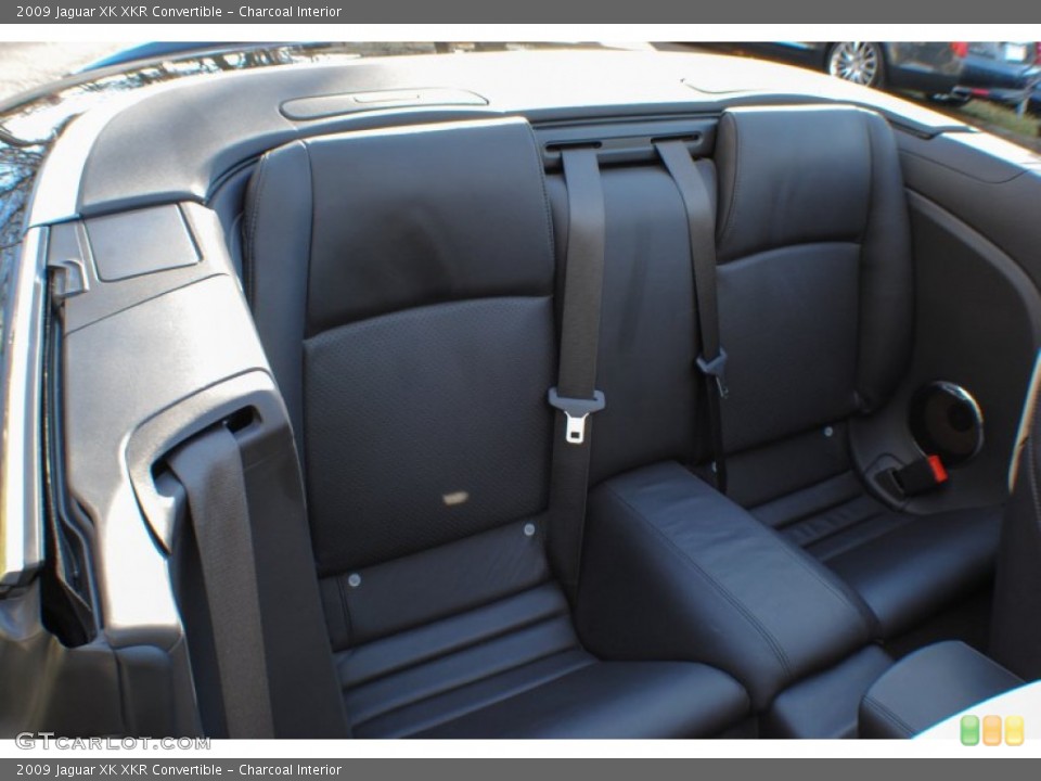 Charcoal Interior Rear Seat for the 2009 Jaguar XK XKR Convertible #74853260