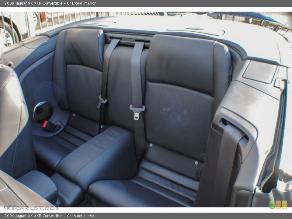 Charcoal Interior Rear Seat for the 2009 Jaguar XK XKR Convertible #74853328