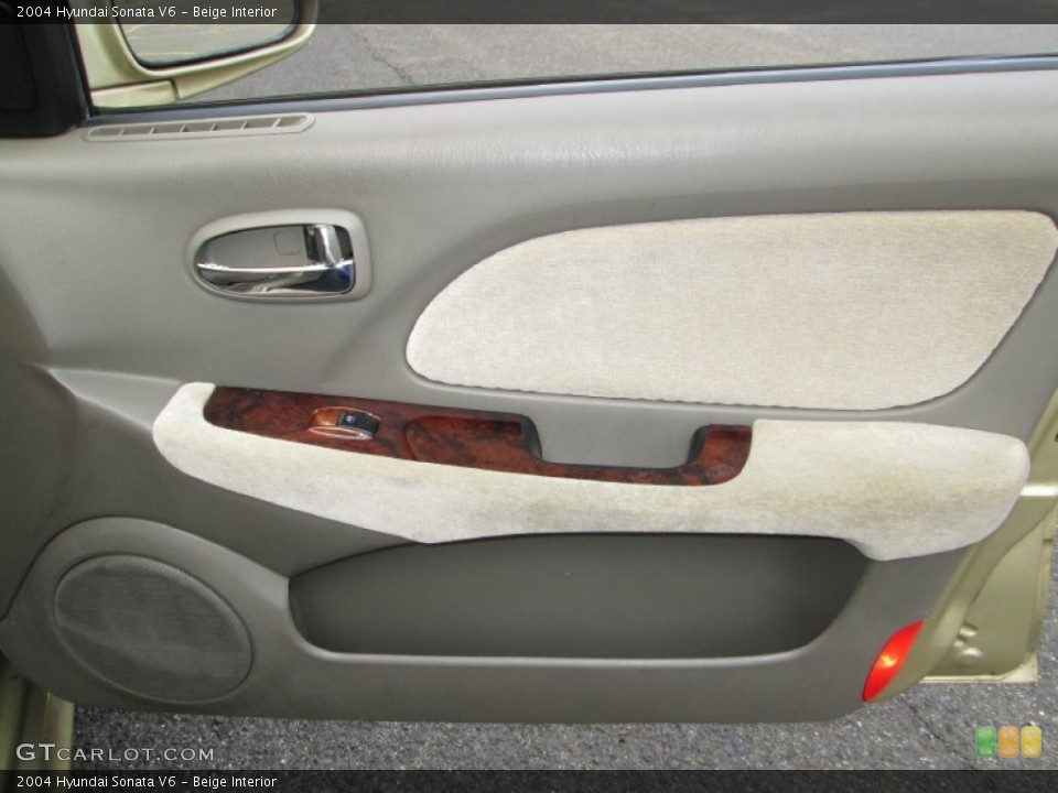 Beige Interior Door Panel for the 2004 Hyundai Sonata V6 #74853848