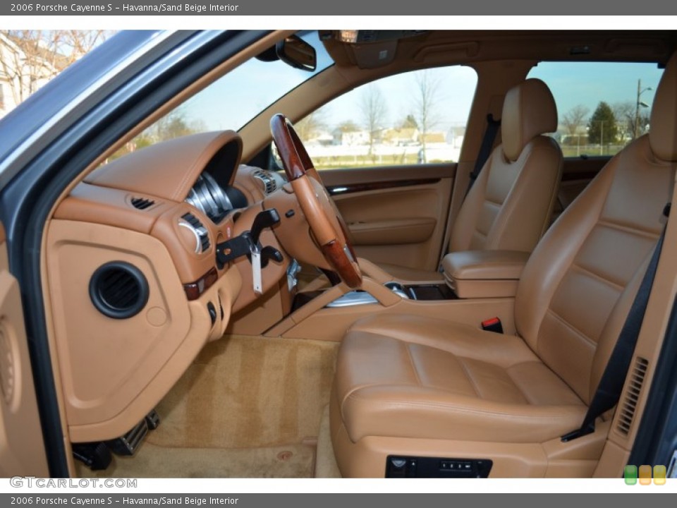Havanna/Sand Beige Interior Front Seat for the 2006 Porsche Cayenne S #74853863