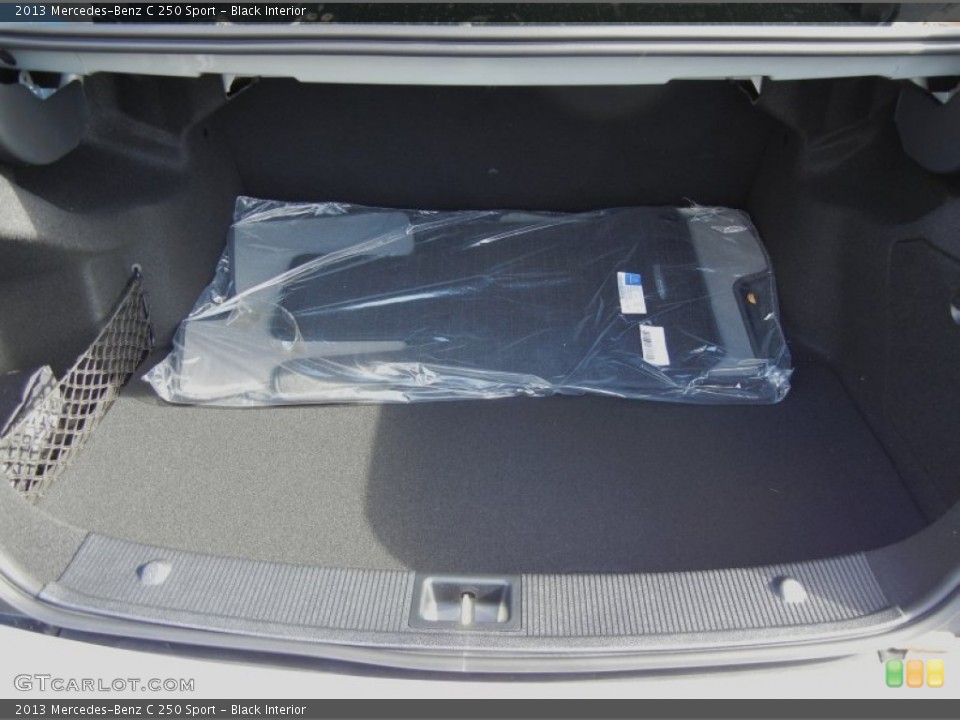 Black Interior Trunk for the 2013 Mercedes-Benz C 250 Sport #74856428