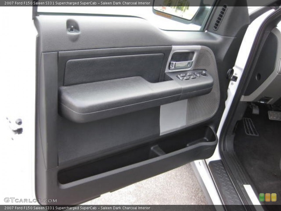 Saleen Dark Charcoal Interior Door Panel for the 2007 Ford F150 Saleen S331 Supercharged SuperCab #74858978