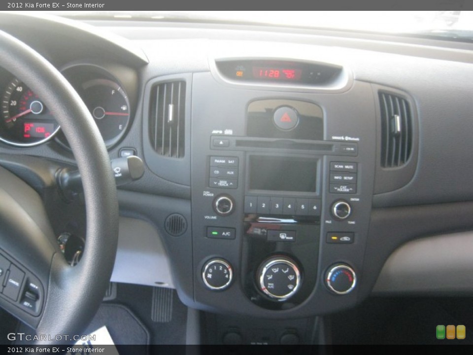 Stone Interior Controls for the 2012 Kia Forte EX #74859573