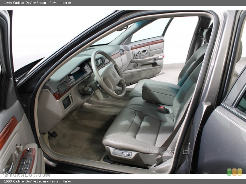 Pewter Interior Photo for the 1999 Cadillac DeVille Sedan #74860322