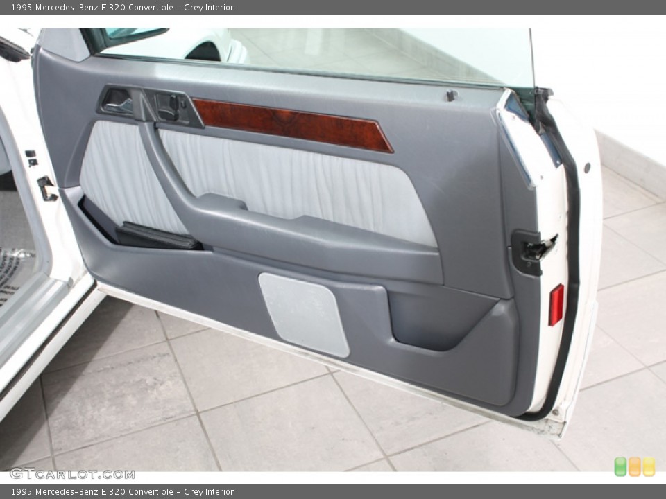 Grey Interior Door Panel for the 1995 Mercedes-Benz E 320 Convertible #74862590