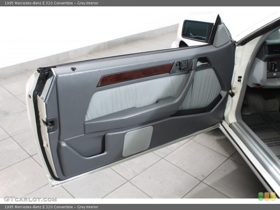 Grey Interior Door Panel for the 1995 Mercedes-Benz E 320 Convertible #74862605