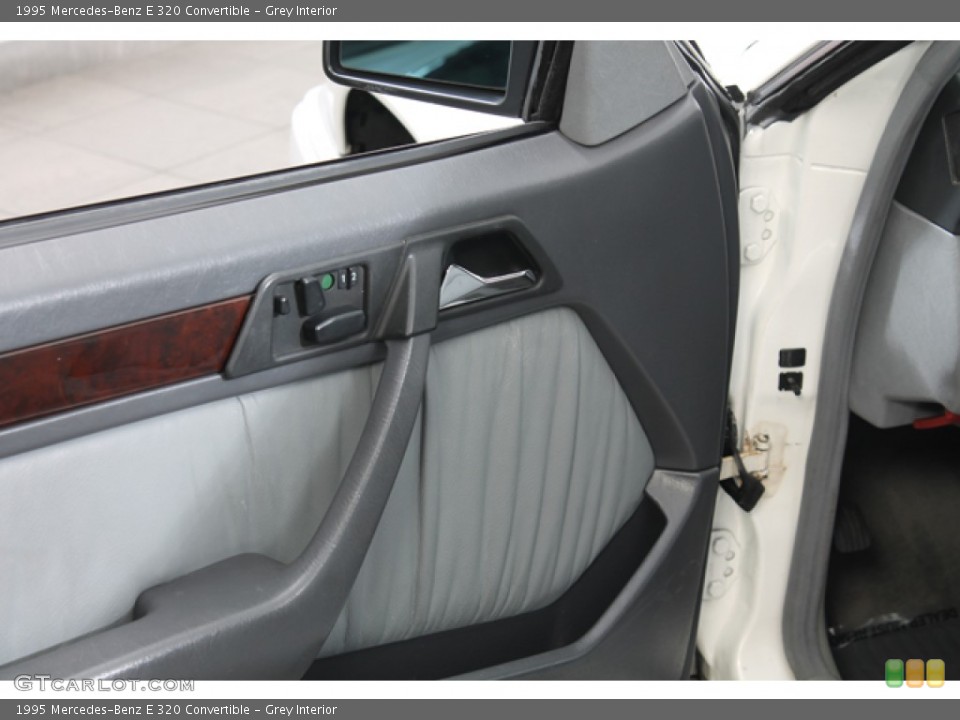 Grey Interior Door Panel for the 1995 Mercedes-Benz E 320 Convertible #74862620