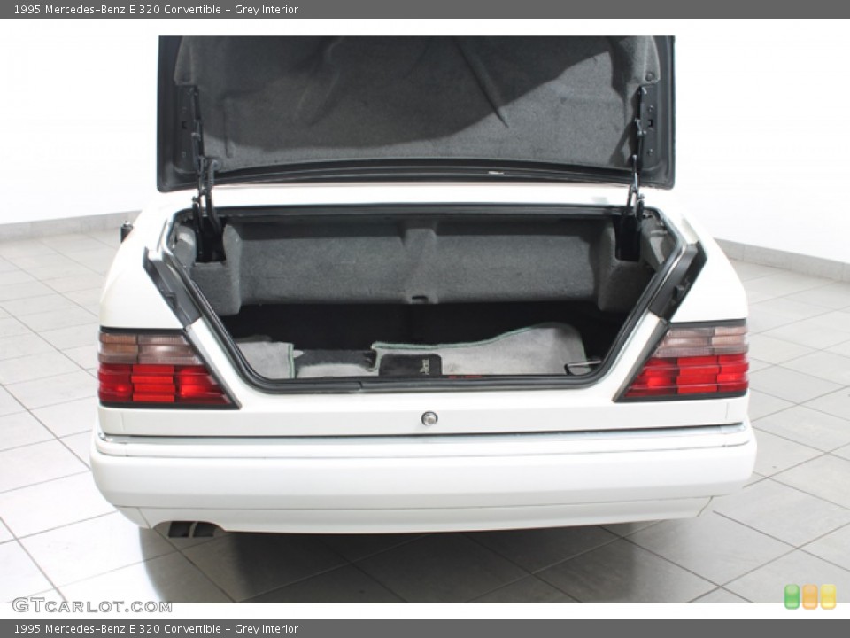 Grey Interior Trunk for the 1995 Mercedes-Benz E 320 Convertible #74862691