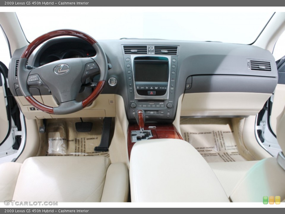 Cashmere Interior Dashboard for the 2009 Lexus GS 450h Hybrid #74864472
