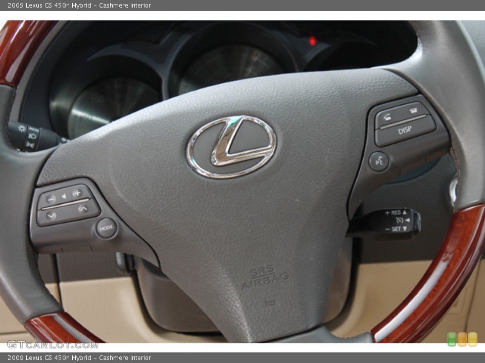 Cashmere Interior Controls for the 2009 Lexus GS 450h Hybrid #74864511