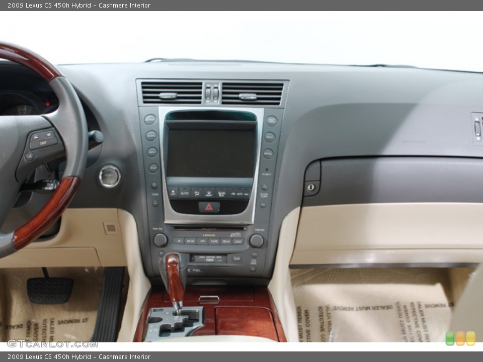 Cashmere Interior Controls for the 2009 Lexus GS 450h Hybrid #74864531