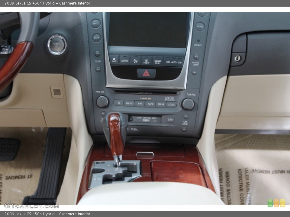 Cashmere Interior Controls for the 2009 Lexus GS 450h Hybrid #74864573