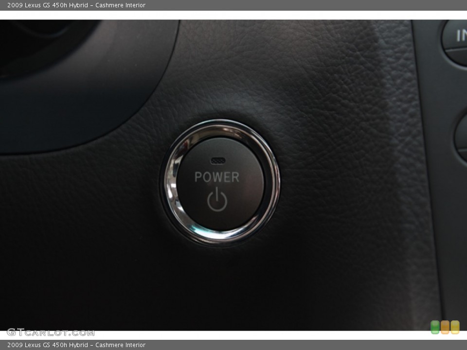 Cashmere Interior Controls for the 2009 Lexus GS 450h Hybrid #74864717