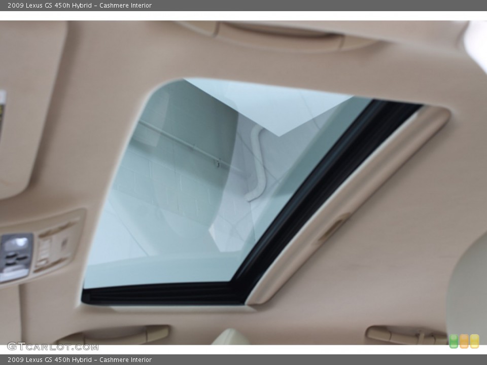 Cashmere Interior Sunroof for the 2009 Lexus GS 450h Hybrid #74864771
