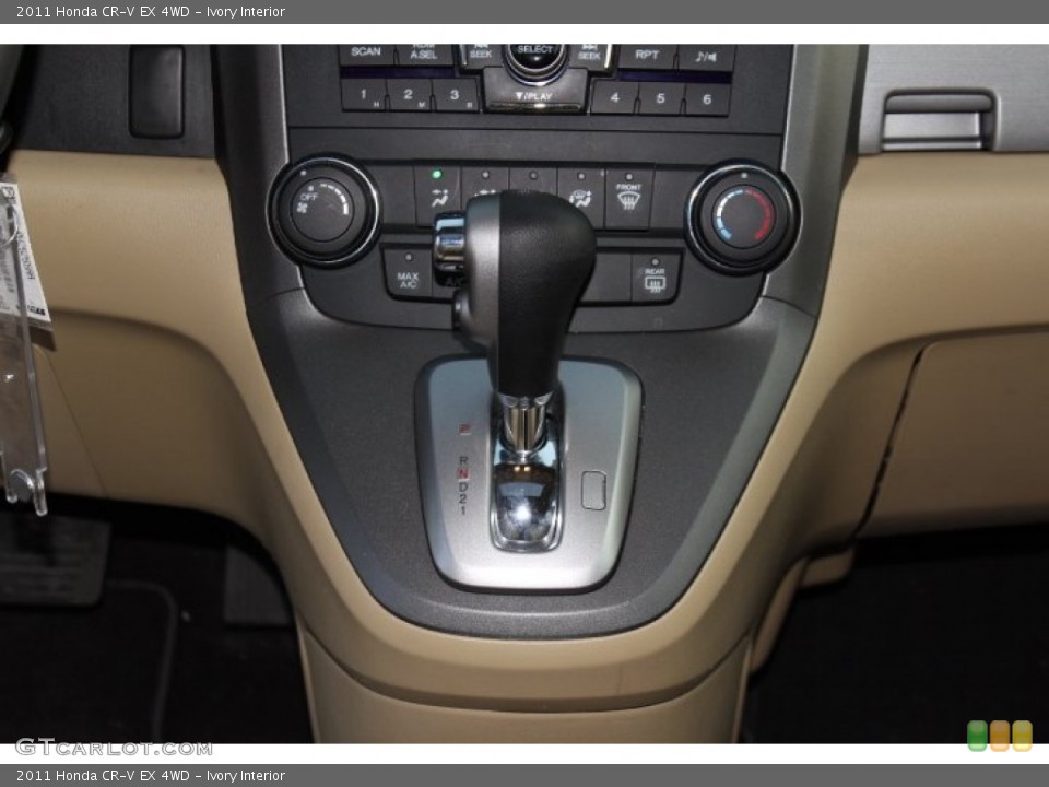 Ivory Interior Transmission for the 2011 Honda CR-V EX 4WD #74865024