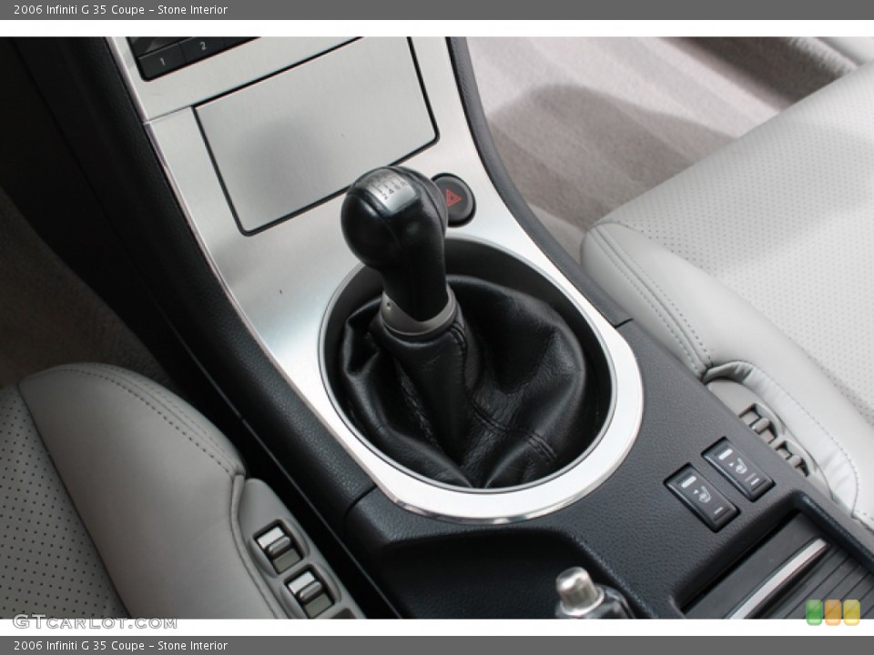 Stone Interior Transmission for the 2006 Infiniti G 35 Coupe #74865857