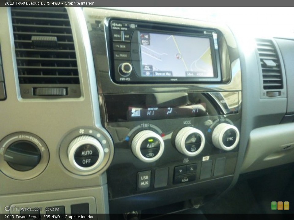 Graphite Interior Controls for the 2013 Toyota Sequoia SR5 4WD #74865986