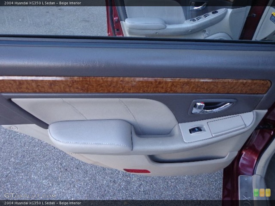Beige Interior Door Panel for the 2004 Hyundai XG350 L Sedan #74866652