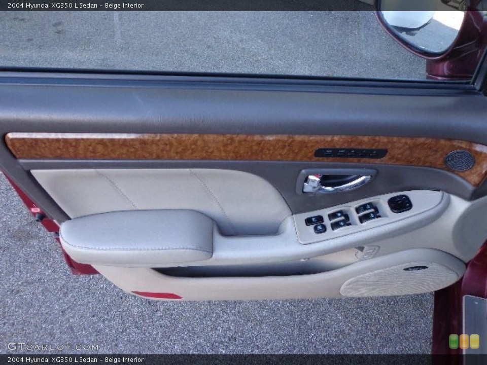 Beige Interior Door Panel for the 2004 Hyundai XG350 L Sedan #74866655