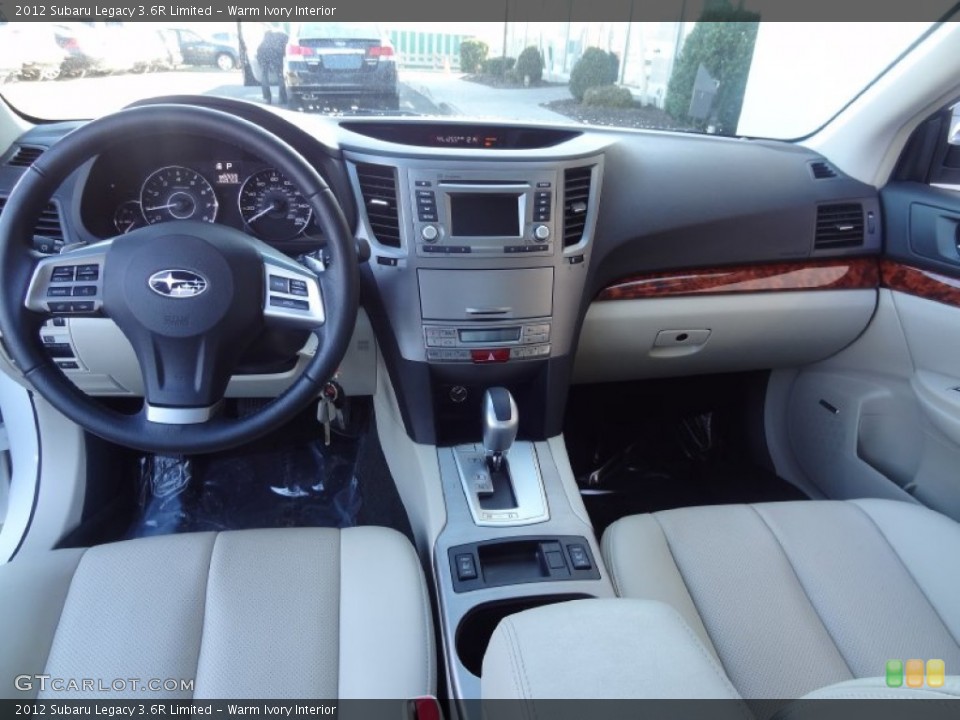 Warm Ivory Interior Dashboard for the 2012 Subaru Legacy 3.6R Limited #74867765