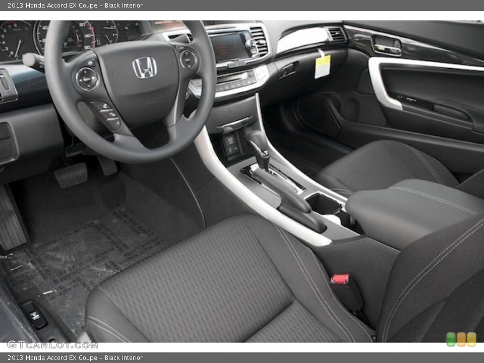 Black Interior Prime Interior for the 2013 Honda Accord EX Coupe #74869340