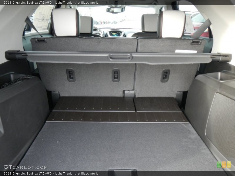 Light Titanium/Jet Black Interior Trunk for the 2013 Chevrolet Equinox LTZ AWD #74877713