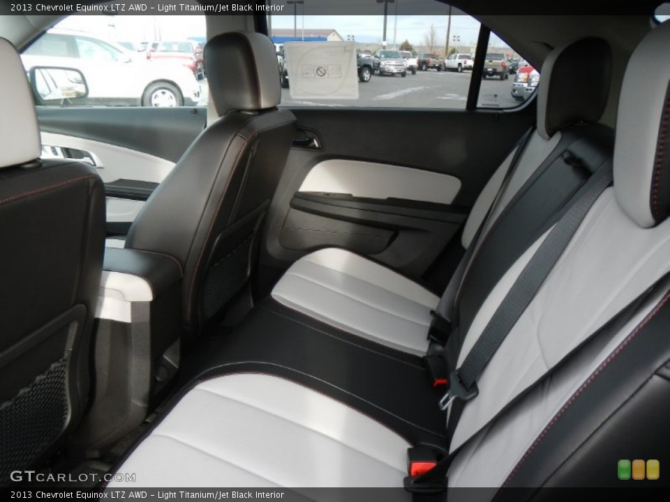 Light Titanium/Jet Black Interior Photo for the 2013 Chevrolet Equinox LTZ AWD #74877728