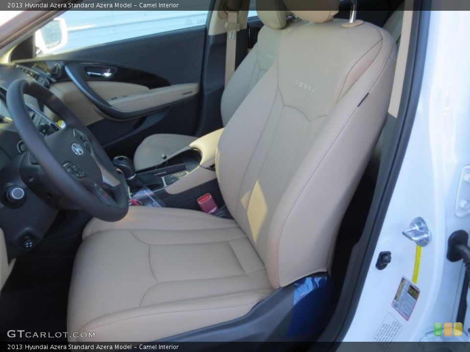 Camel Interior Front Seat for the 2013 Hyundai Azera  #74881134