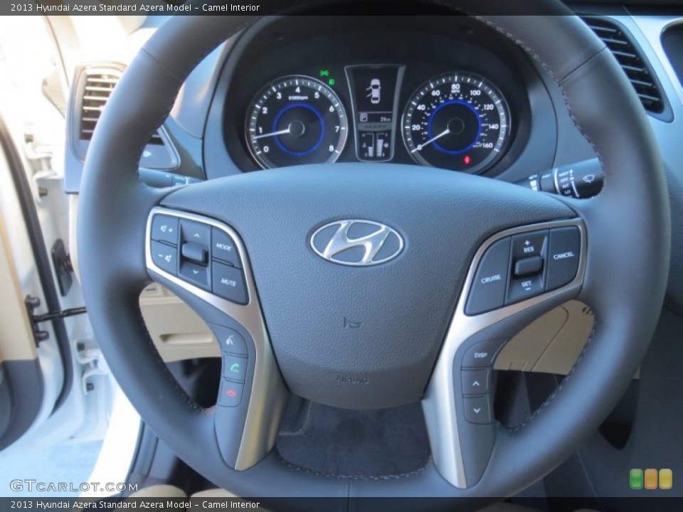 Camel Interior Steering Wheel for the 2013 Hyundai Azera  #74881352