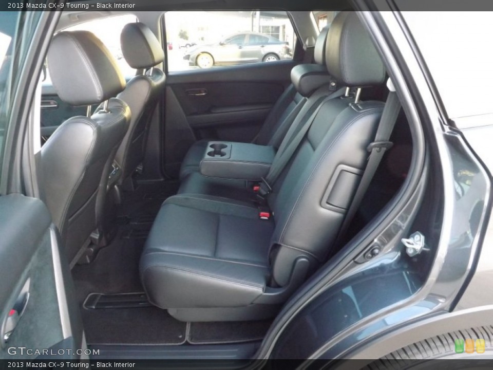 Black Interior Rear Seat for the 2013 Mazda CX-9 Touring #74881353