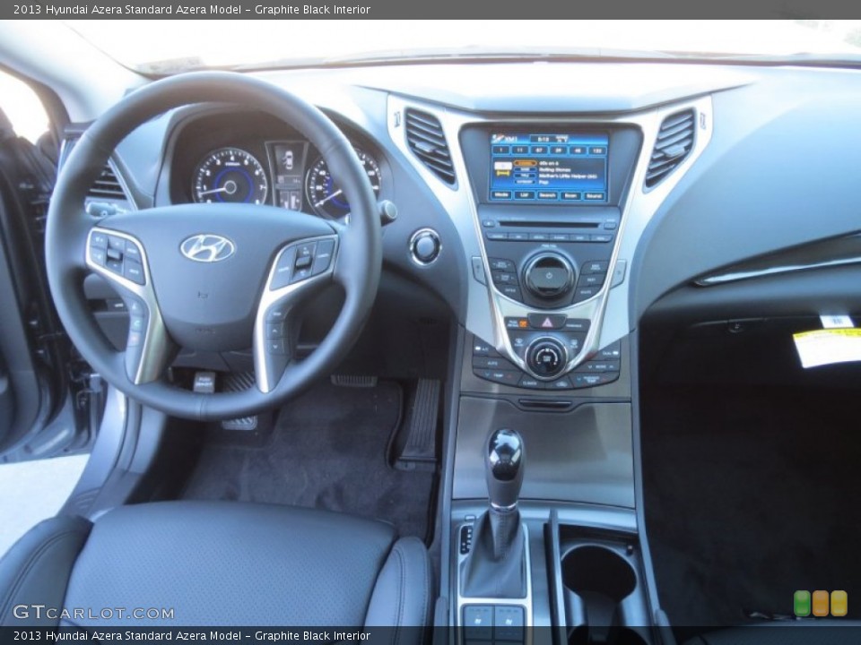 Graphite Black Interior Dashboard for the 2013 Hyundai Azera  #74881947
