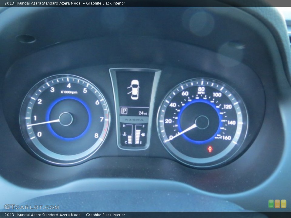 Graphite Black Interior Gauges for the 2013 Hyundai Azera  #74882133