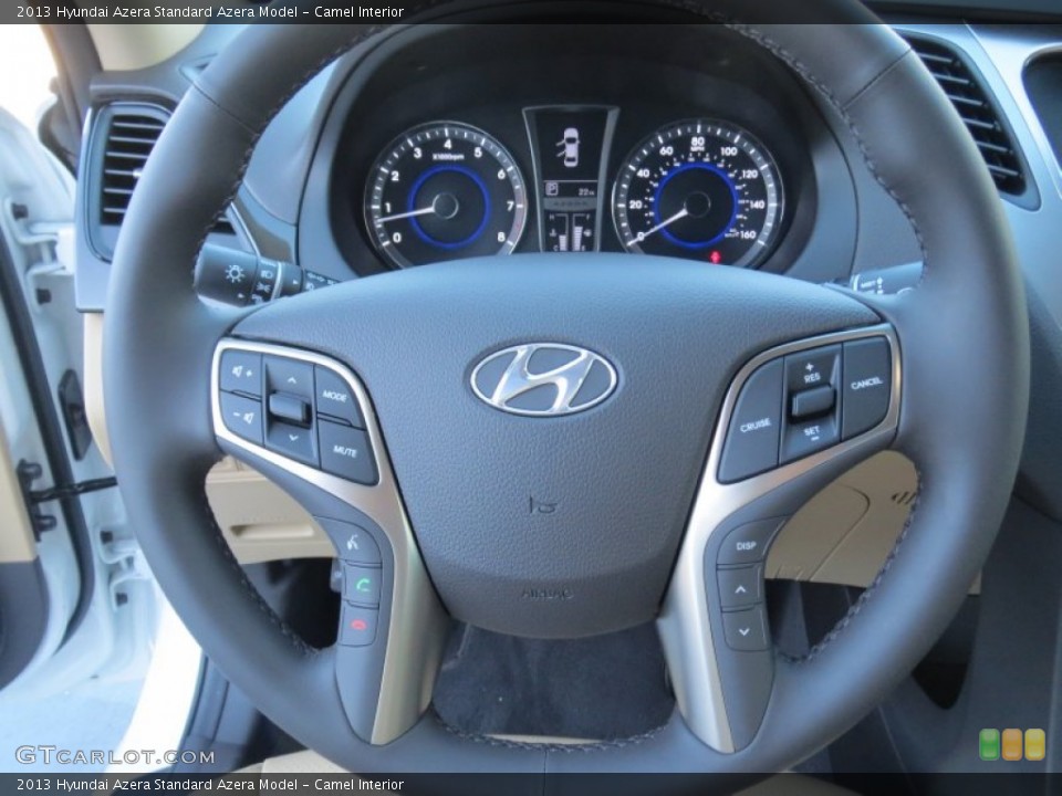 Camel Interior Steering Wheel for the 2013 Hyundai Azera  #74882874