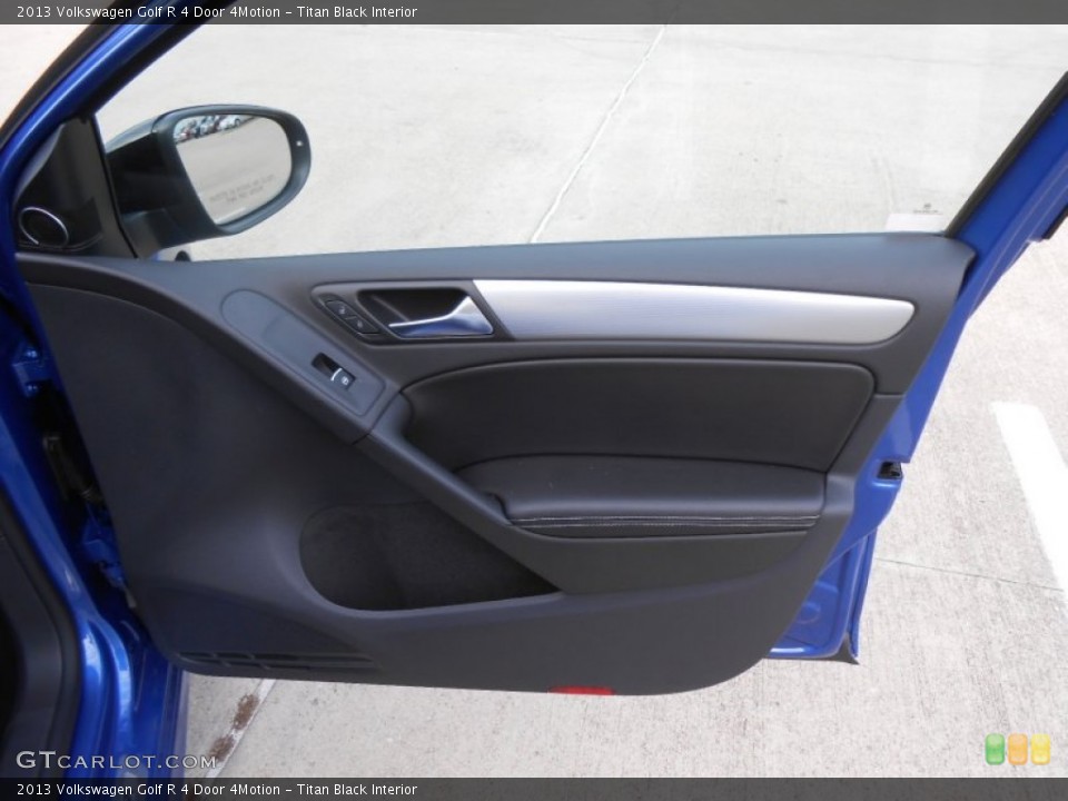 Titan Black Interior Door Panel for the 2013 Volkswagen Golf R 4 Door 4Motion #74883132