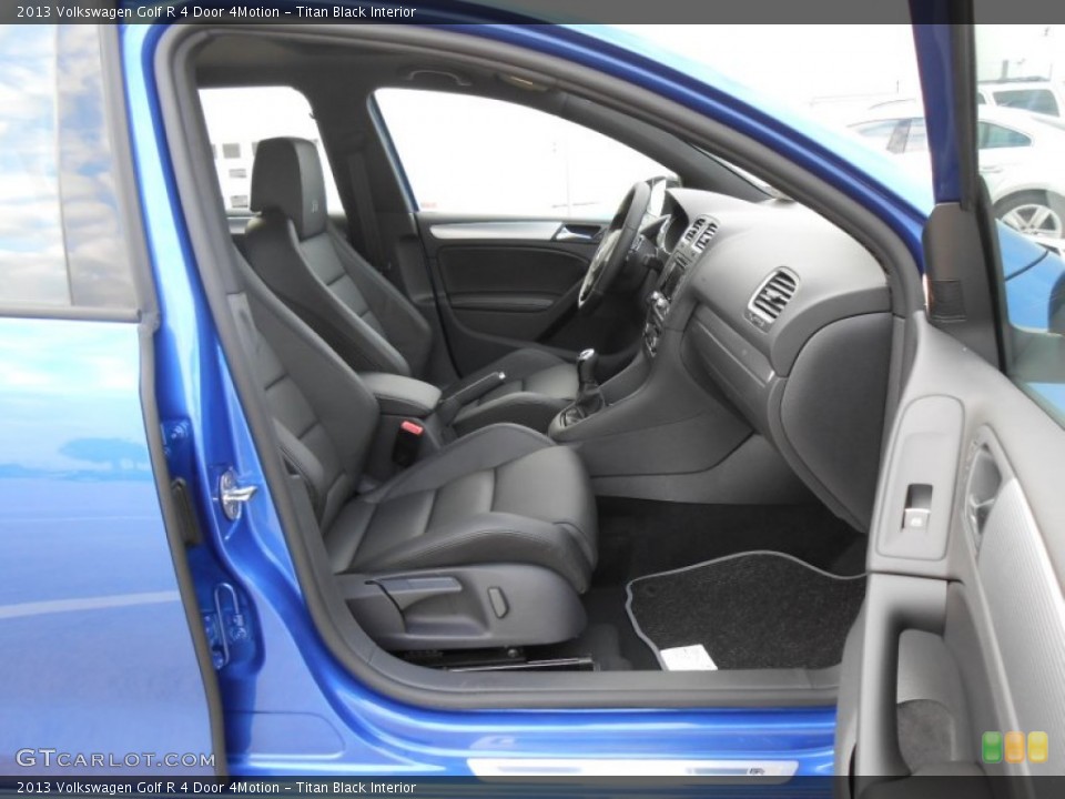 Titan Black Interior Photo for the 2013 Volkswagen Golf R 4 Door 4Motion #74883160