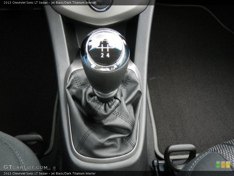 Jet Black/Dark Titanium Interior Transmission for the 2013 Chevrolet Sonic LT Sedan #74884812