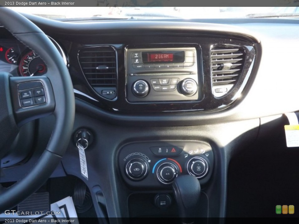 Black Interior Controls for the 2013 Dodge Dart Aero #74885013