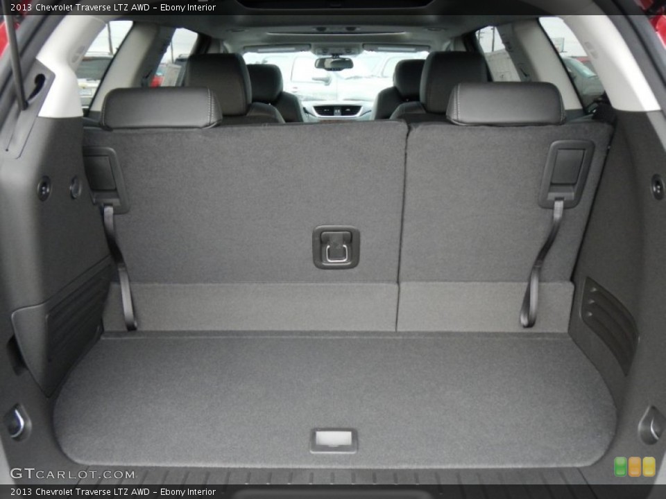 Ebony Interior Trunk for the 2013 Chevrolet Traverse LTZ AWD #74887185