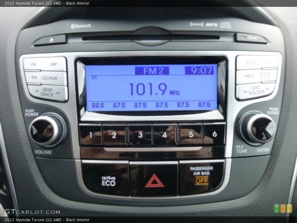 Black Interior Audio System for the 2013 Hyundai Tucson GLS AWD #74888559