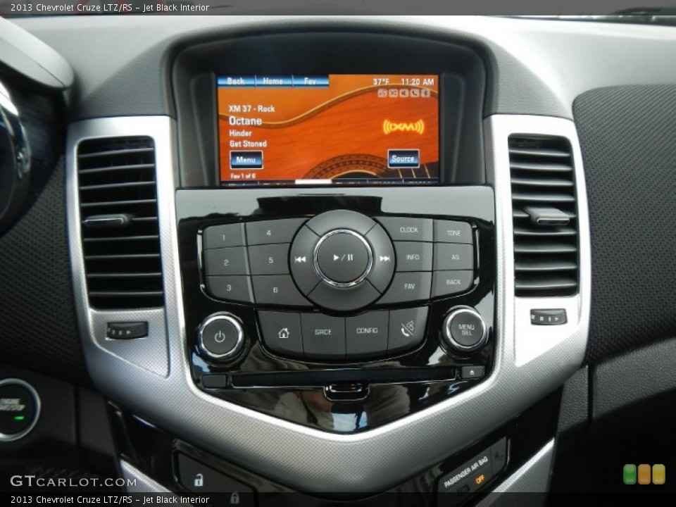 Jet Black Interior Controls for the 2013 Chevrolet Cruze LTZ/RS #74889051