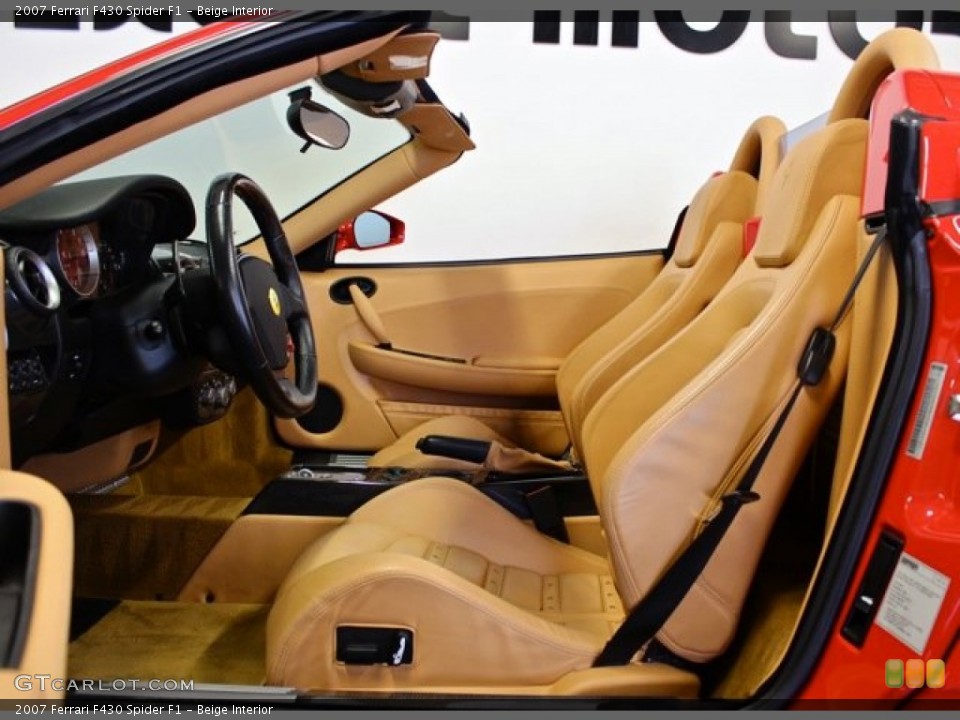 Beige Interior Photo for the 2007 Ferrari F430 Spider F1 #74889801