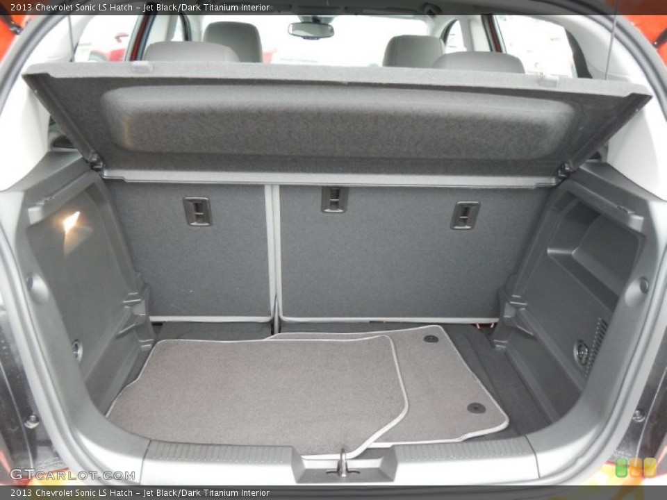 Jet Black/Dark Titanium Interior Trunk for the 2013 Chevrolet Sonic LS Hatch #74890453