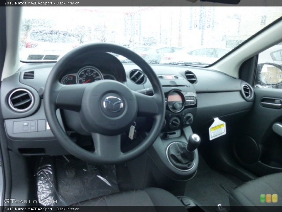 Black Interior Photo for the 2013 Mazda MAZDA2 Sport #74892409