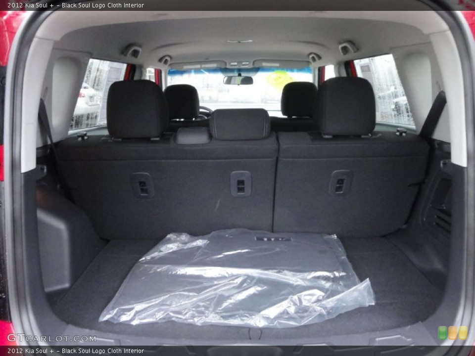 Black Soul Logo Cloth Interior Trunk for the 2012 Kia Soul + #74893224