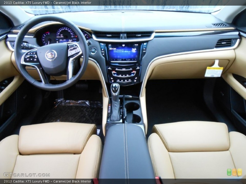 Caramel/Jet Black Interior Dashboard for the 2013 Cadillac XTS Luxury FWD #74895944